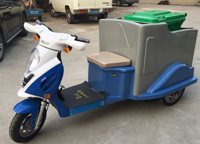 电动快速保洁车&mdash;运输垃圾更方便